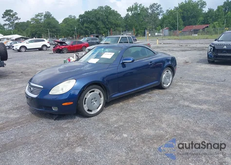 2002 Lexus Sc 430 из США, поврежденный, VIN JTHFN48Y420006303